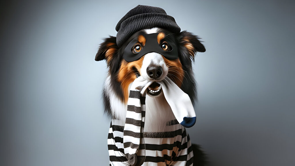 Why Do Dogs Steal Socks?